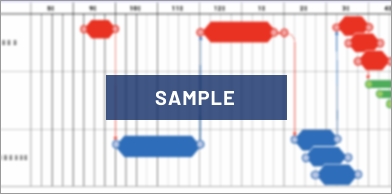 画像：ぼかしが入った単年度計画書作成スケジュール